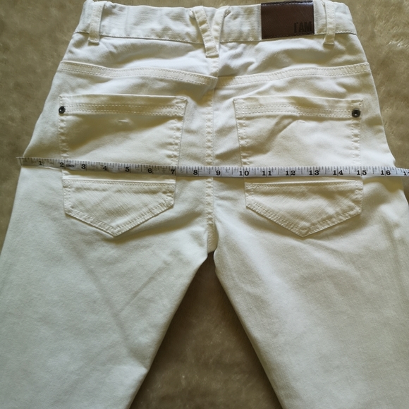 COPY - Off-white low rise straight jeans - Picture 4 of 14